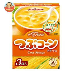 ポッカサッポロ ハッピースープ つぶコーン 37.8g(3P)×30個入