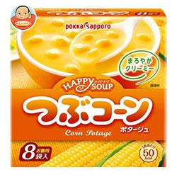 ポッカサッポロ ハッピースープ 徳用つぶコーン 100.8g(8P)×40個入