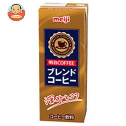 明治 COFFEE ブレンドコーヒー 200ml紙パック×24本入
