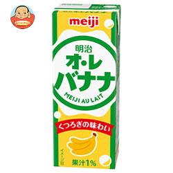明治 オ・レ バナナ 200ml紙パック×24本入
