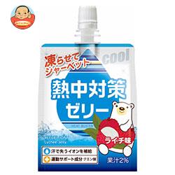 赤穂化成 熱中対策ゼリー ライチ味 150gパウチ×24本入