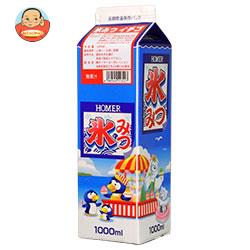 ホーマー 氷みつイチゴ 1000ml紙パック×12本入