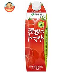 伊藤園 理想のトマト(屋根型) 1L紙パック×12(6×2)本入