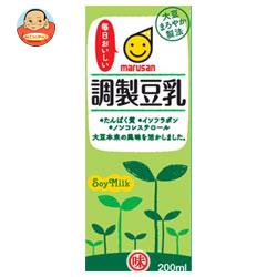 マルサンアイ 調製豆乳 200ml紙パック×24本入
