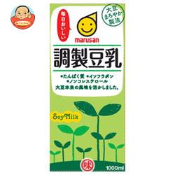 マルサンアイ 調製豆乳 1000ml紙パック×12(6×2)本入