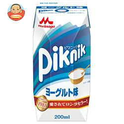 森永乳業 ピクニック ヨーグルト味(プリズマ容器) 200ml紙パック×24本入
