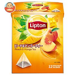 リプトン ピーチ&マンゴーティー ティーバッグ 12袋×6個入