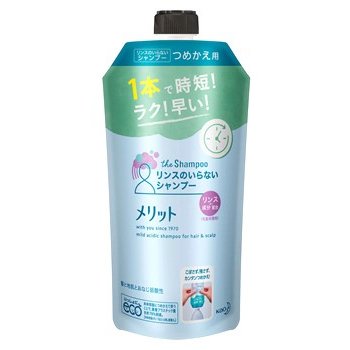 花王 メリット リンスのいらないシャンプー つめかえ用 340mL
