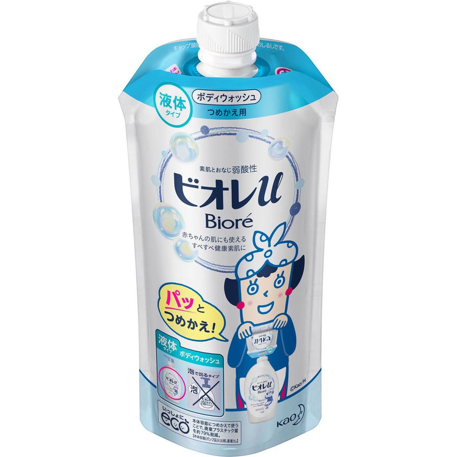 花王 ビオレｕ つめかえ用 ３４０ＭＬ