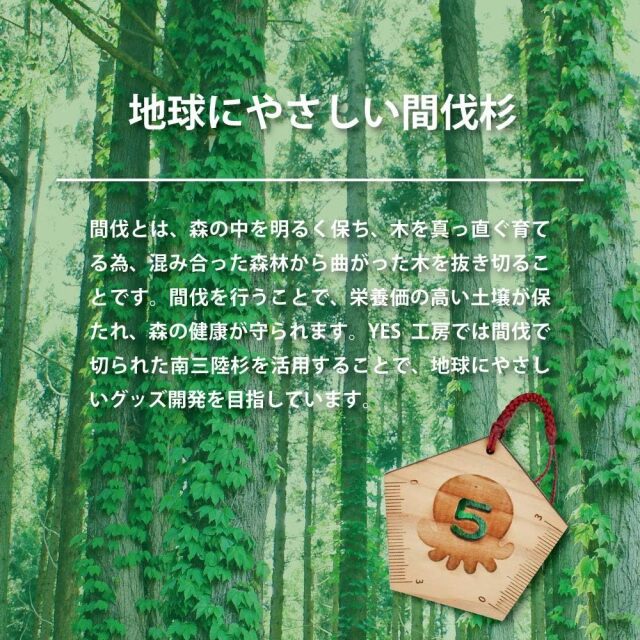 5を書く定規