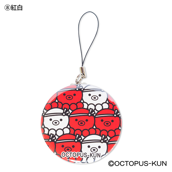 オクトパス君 缶バッジストラップ 57mm キャラクターグッズ