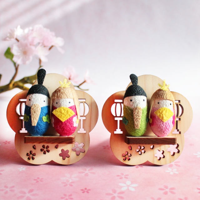 まゆ細工】おひなさま