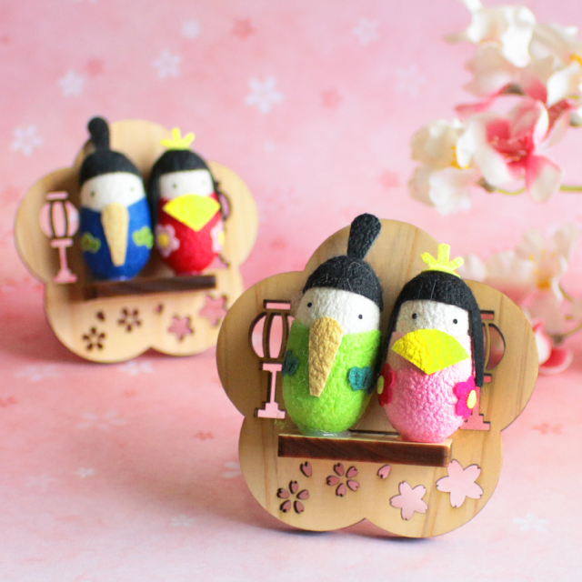 まゆ細工】おひなさま