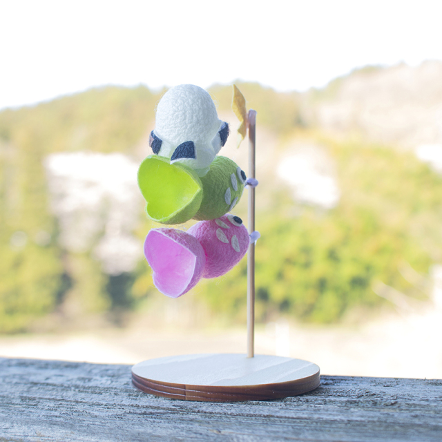 繭細工】こいのぼり デスクサイズ