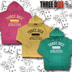 50%OFF SALE】THREE DICE PARKA SIZE-M,L スリーダイス パーカー