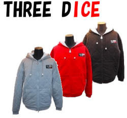 THREE DICE ジャケット