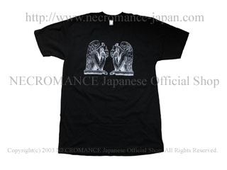 【ネクロマンス NECROMANCE】 ガーゴイル Ｔシャツ Gargoyle T-Shirt 怪物 石像