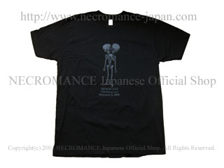 【ネクロマンス NECROMANCE】 ネクロマンスロゴ Ｔシャツ Necromance Logo T-Shirt 骸骨