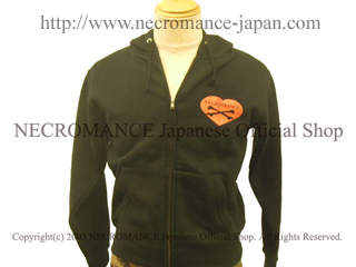 【ネクロマンス NECROMANCE】 NECROMANCE LOVE ジップアップパーカー Love Necromance hooded sweatshirt ハート Heart