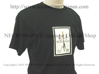 【ネクロマンス NECROMANCE】スカルキャンドルスタンド Ｔシャツ Skull Candle Stands T-Shirt 骸骨 蝋燭