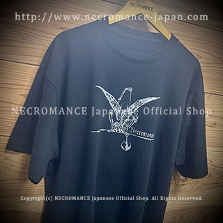【ネクロマンス NECROMANCE】 Mr,Bones Ｔシャツ ＜ミスターボーンズ  T-Shirt＞ 骸骨 ハート
