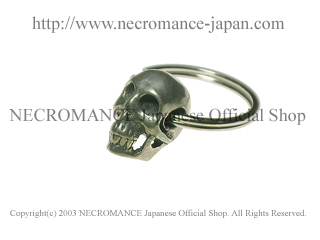【ネクロマンス NECROMANCE】【限定】タイニースカルキーリング Tiny Skull Keyring 骸骨 頭蓋骨