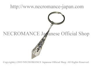 【ネクロマンス NECROMANCE】 シルバードロップエンジェルティアーキーリング Silver Drop Angel Tear Keyring 天使 涙