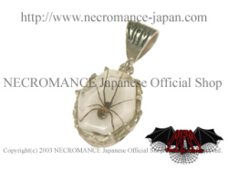 【MFM エムエフエム】 HEX PENDANT NECKLACE ヘックス ペンダントネックレス＜ホワイト/White/白＞ スパイダー Spider 毒蜘蛛