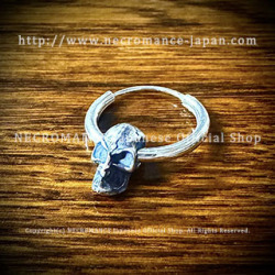 【ご予約受付中】【ネクロマンス NECROMANCE】 スカルピアス ＜タイニースカル＞ Skull Pierce ＜Tiny Skull＞ 骸骨 お一人様一点まで