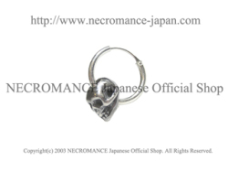 【ネクロマンス NECROMANCE】 スカルピアス ＜スタンダードスカル/トップホール＞ Skull Pierce ＜Standard Skull / Top Hole＞ 骸骨 頭蓋骨