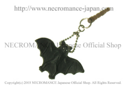 【ネクロマンス NECROMANCE】 ヴァンパイアバットイヤホンジャックピアス Vampire Bat Earphone Jack 吸血鬼 コウモリ 蝙蝠
