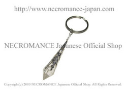【ネクロマンス NECROMANCE】 シルバードロップエンジェルティアーキーリング Silver Drop Angel Tear Keyring 天使 涙