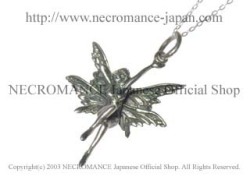 【ネクロマンス NECROMANCE】 シルバーフェアリーネックレス Silver Fairy Necklace 妖精