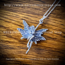 【ネクロマンス NECROMANCE】 シルバーフェアリーネックレス Silver Fairy Necklace 妖精