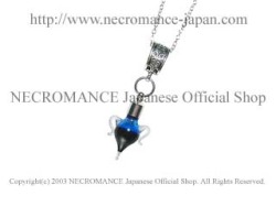 【ネクロマンス NECROMANCE】ヴァイアルブルーブラッドヴァンパイアネックレス Vial Blue Blood Vampire Necklace ＜ローマ/Romen＞