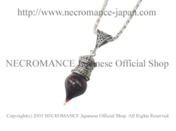 【ネクロマンス NECROMANCE】 ヴァイアルブラッドヴァンパイアネックレス Vial Blood Vampire Necklace＜ペンデュラム/Pendulum＞吸血鬼