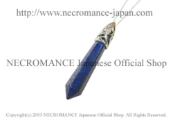 【ネクロマンス NECROMANCE】 ラピスラズリ ドロップティアーネックレス Lapis lazuli Drop Tear Necklace 涙 瑠璃