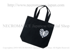 【ネクロマンス NECROMANCE】【数量 限定販売】ハートリブスケルトン トートバック Heart Rib Skeleton Tote Bag 骸骨 肋骨 心臓