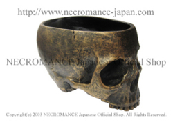 【ネクロマンス NECROMANCE】 スカルプランター Skull Planter 頭蓋骨 骸骨 小物入れ 鉢