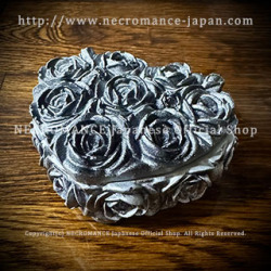 【ネクロマンス NECROMANCE】 デザートローズハートボックス ＜デザートローズ/Desert Rose/砂漠の薔薇＞ Desert Rose Heart Box 砂漠の薔薇 バラ 薔薇 小物入れ