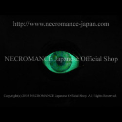 【ネクロマンス NECROMANCE】【数量限定】グローNEW義眼リング Glow New Eye Ring＜ブルー/Blue/青＞ 目玉 蓄光