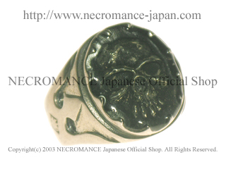 ネクロマンス NECROMANCE【ラージゴーストスカルリング Large Ghost  