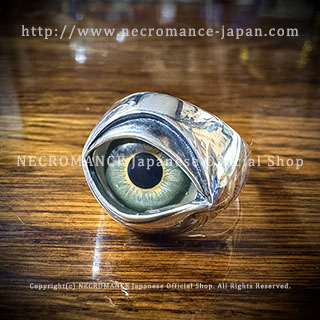 ネクロマンス NECROMANCE【NEW義眼リング New Eye Ring ＜グリーン 