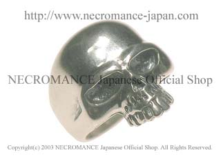 ネクロマンス NECROMANCE【シルバーヘビースカルリング Silver Heavy