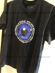 【チャリティー企画商品】【ネクロマンス NECROMANCE】 義眼 Ｔシャツ ＜ブルー/青/Blue＞ Glass Eye T-Shirt 義眼 目玉