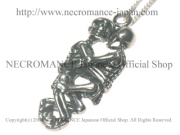 【ネクロマンス NECROMANCE】 ハグスケルトンネックレス Hug Skeleton Necklace 骸骨