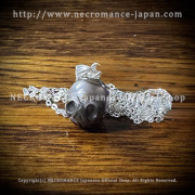 necromance ネクロマンス スカル ネックレス 15連 ネクロマンス NECROMANCE【ラージスカルネックレス Skull Necklace
