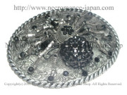 【ネクロマンス NECROMANCE】 スパイダーバックル Spider Buckle ＜ブラック/Black/黒＞ 蜘蛛