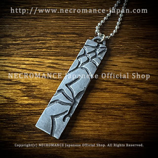 【数量限定】【ネクロマンス NECROMANCE】 スパイダーバースタイルネックレス  Spider Bar Style Necklace  蜘蛛の巣 蜘蛛