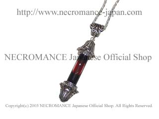 【ネクロマンス NECROMANCE】 ヴァイアルブラッドヴァンパイアネックレス Vial Blood Vampire Necklace ＜レリック/Relic＞ 吸血鬼